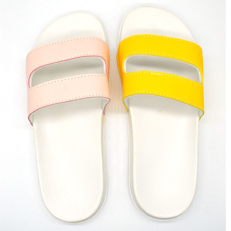 ladies white slides