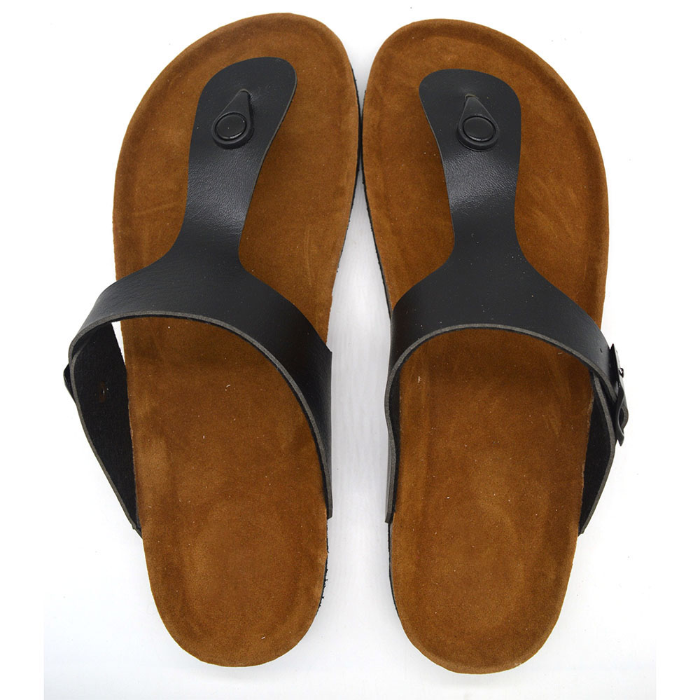 Wholesale Buckle Straps Men Cork Leather Sandals Buy Cork Sandals, Leather Sandals, Buckle